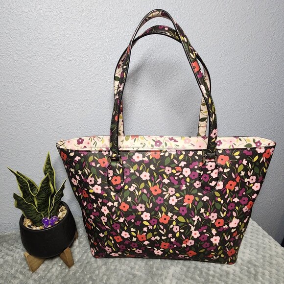 Authentic – Kate Spade Laurel Way Boho Floral Tote with COA - PRICE IS FIRM - Picture 2 of 13